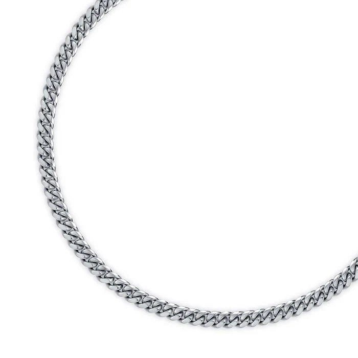 LA CUBAN CHAIN SILVER