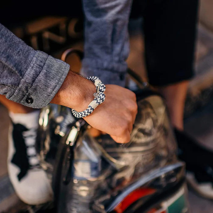 Nautical White and Blue