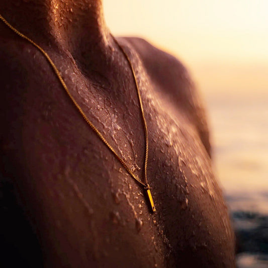 Simple Cuban Clavicle Necklace