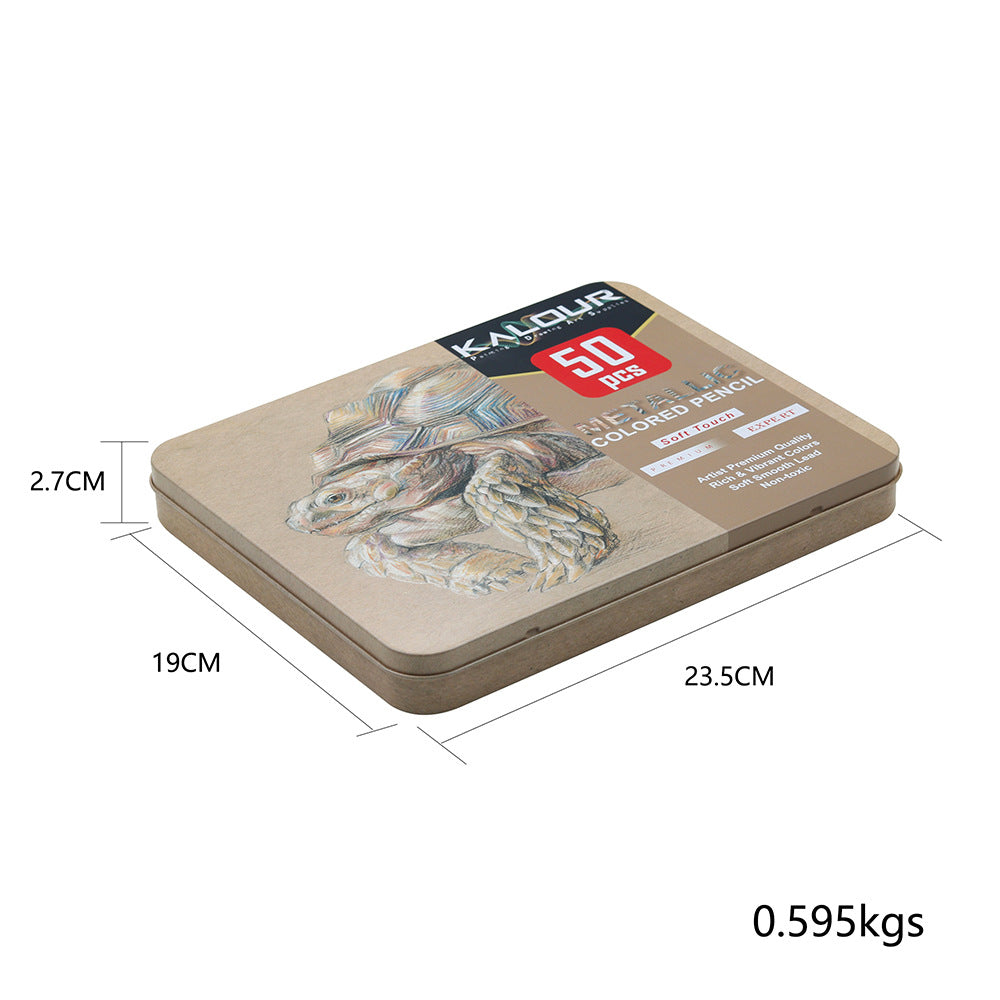 KALOUR 50 Metallic Colored Pencils