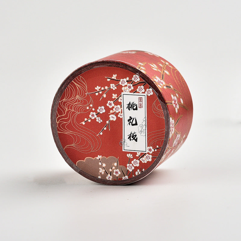 Vintage Gold Foil Stamping Washi Tape - 3 Rolls