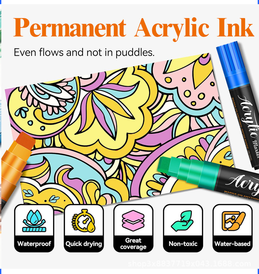 Acrylic Marker 15mm High-capacity
