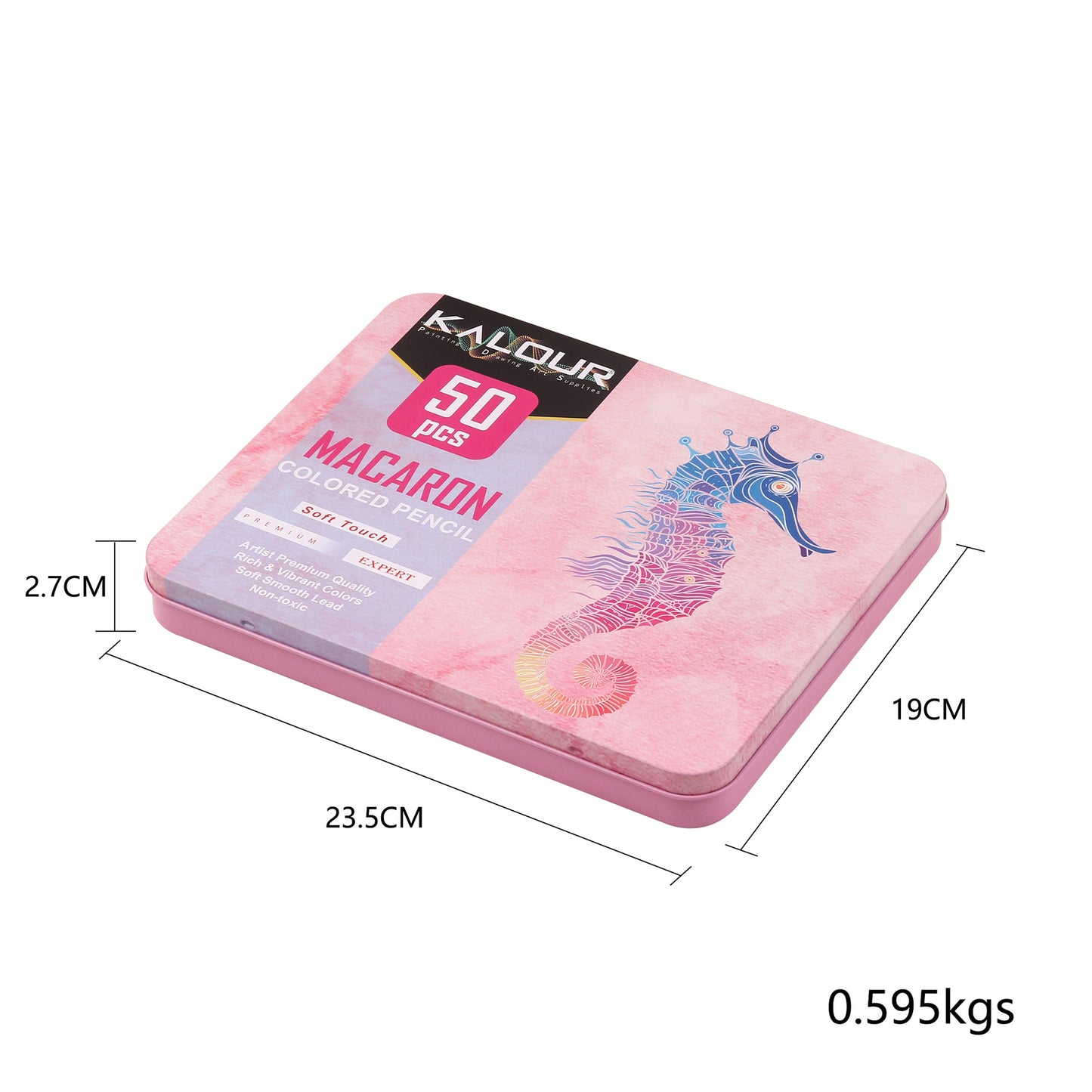 KALOUR 50 Macaron Colored Pencils