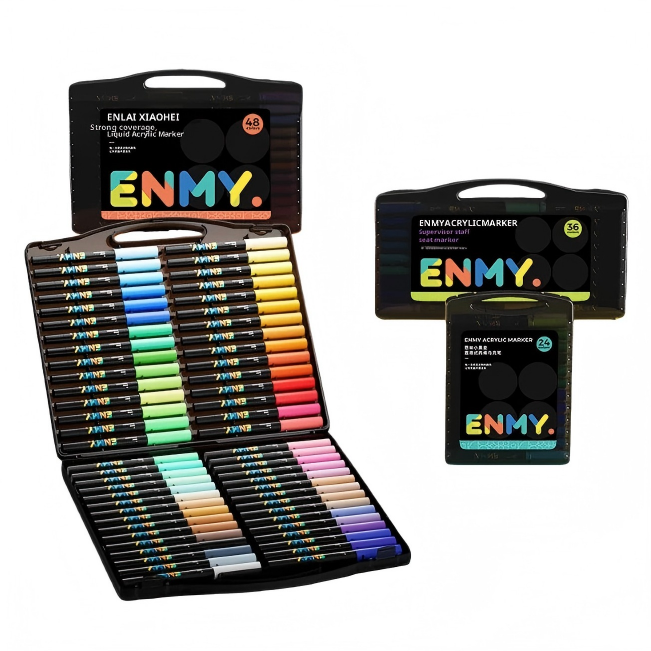 Enmy Direct-Liquid Acrylic Marker-24/36/48