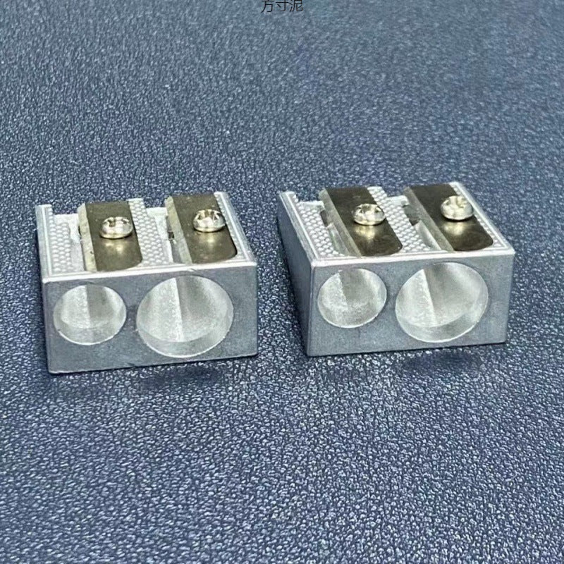 Durable Metal Pencil Sharpener-2 Holes