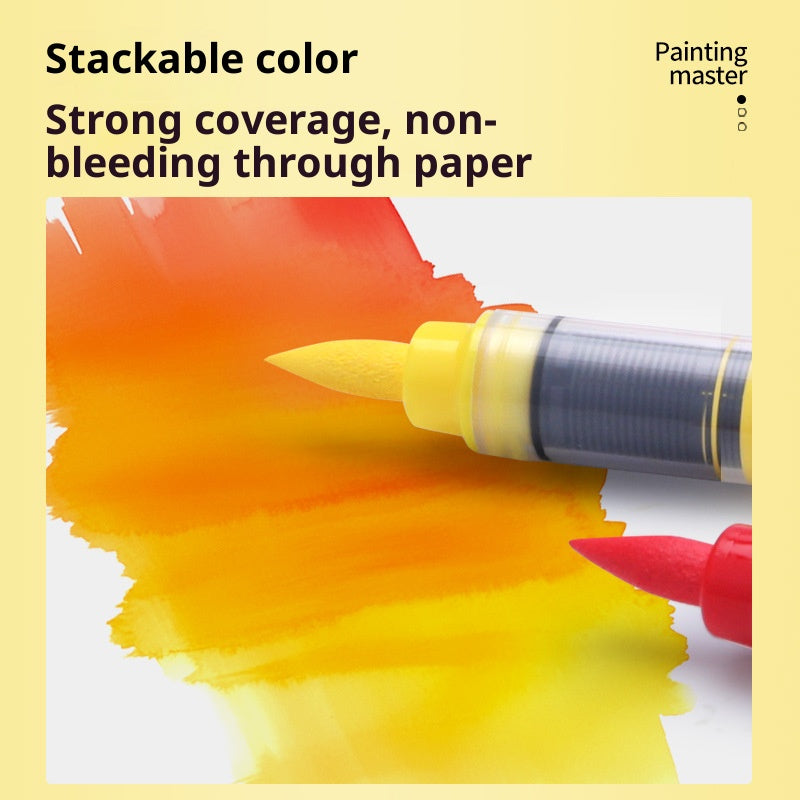 Direct Liquid Soft-Tip Acrylic Markers - 24/36/48/60/84/120 Colors