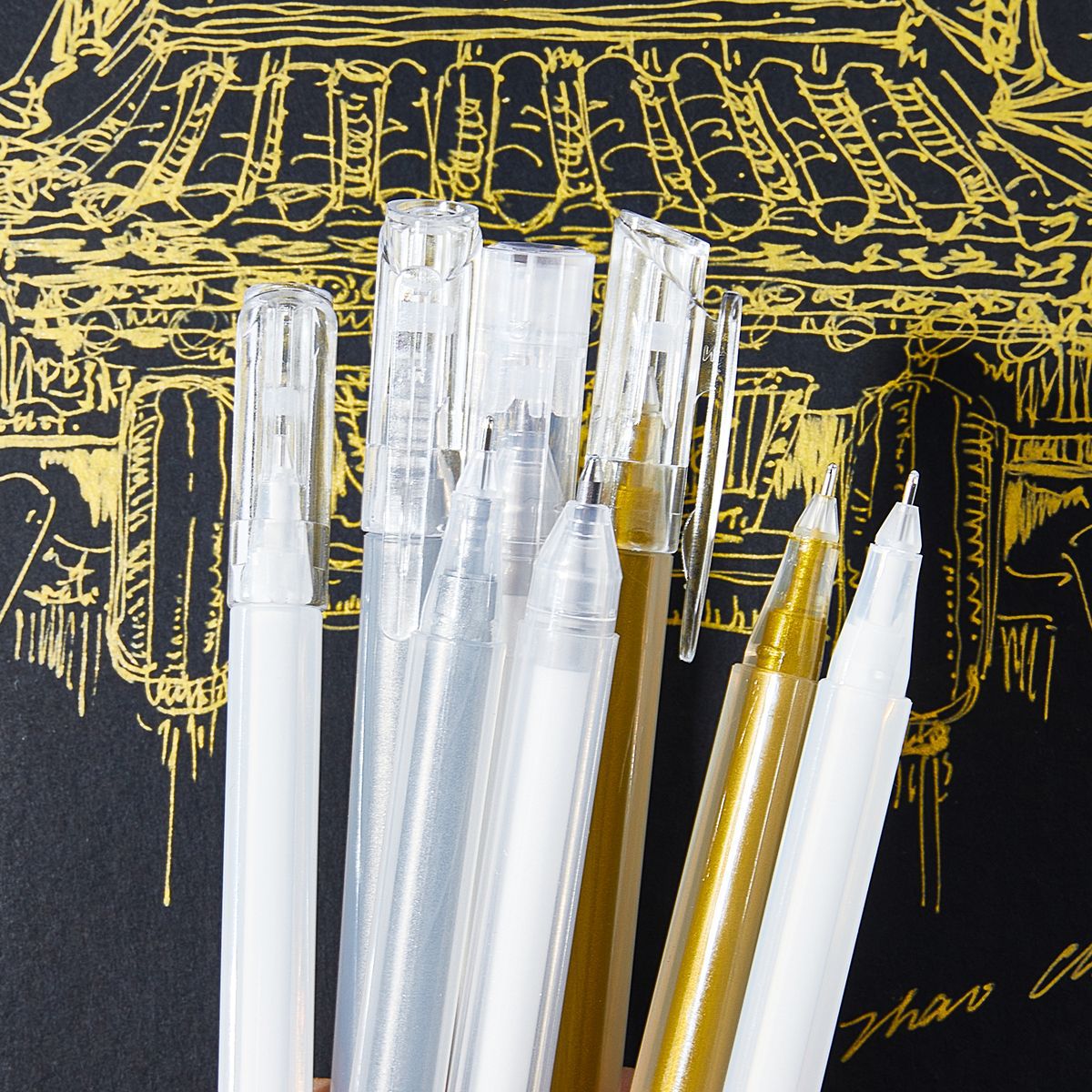 0.6mm Artistic Highlighter-Set of 9 (3 Color)