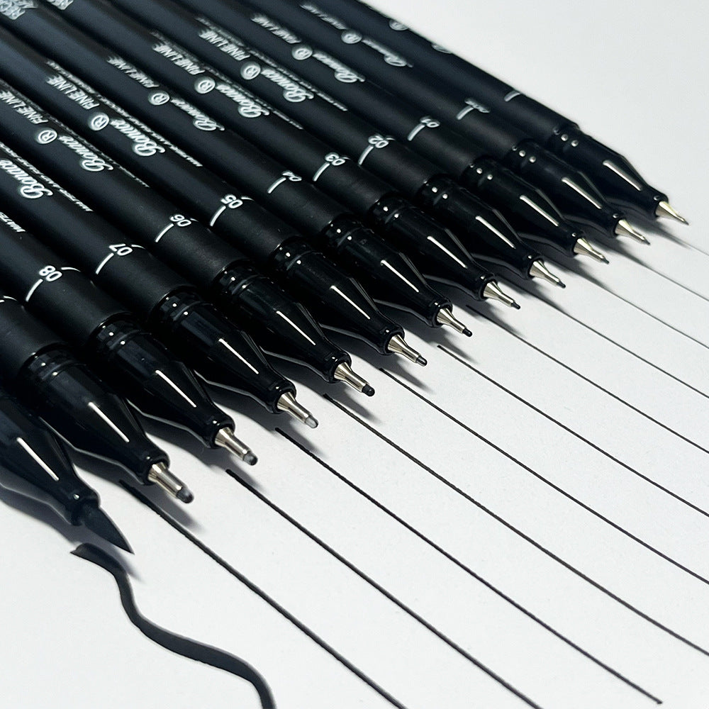 Technical Pen Drawing Outline Pen-Set of 4