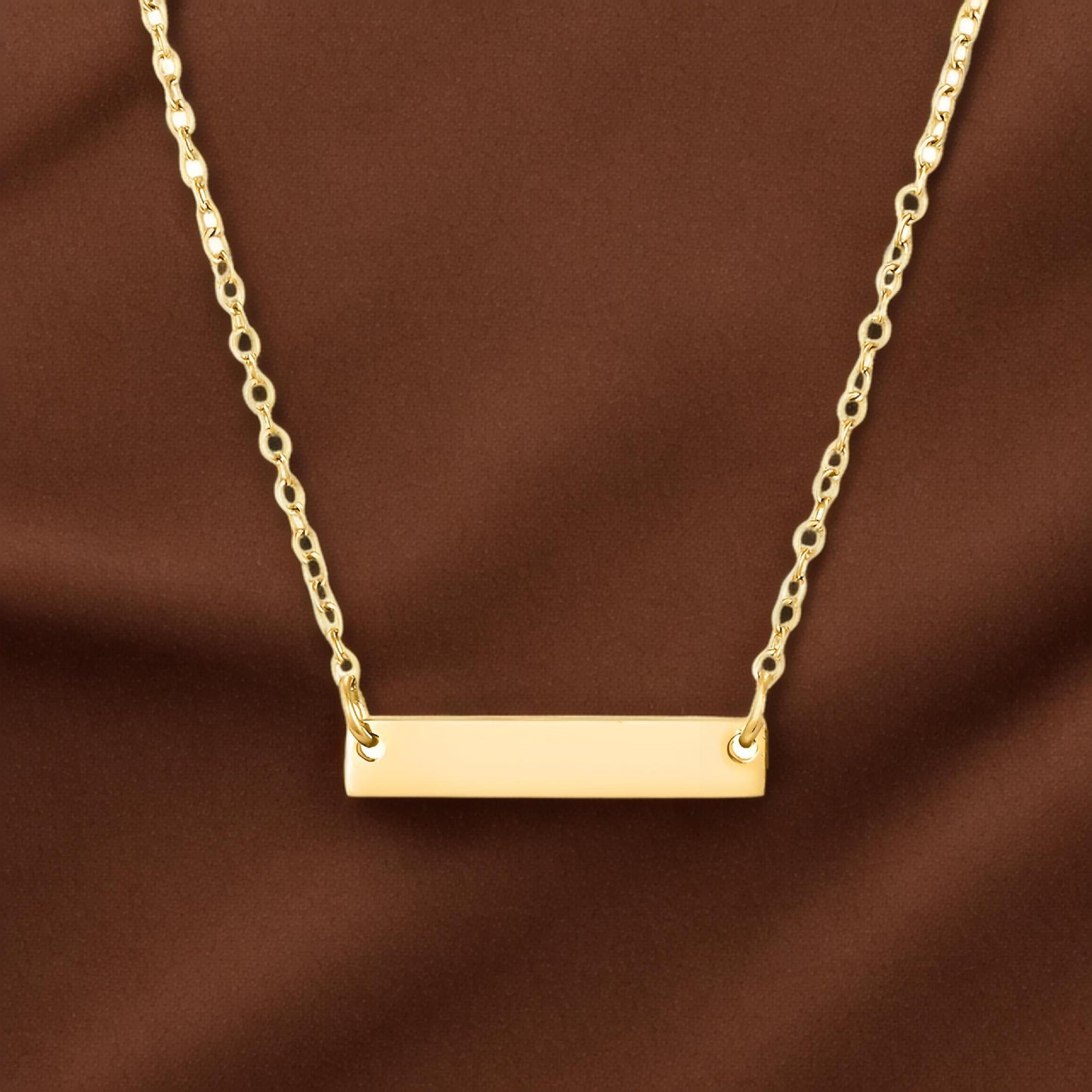 Personalize|Geometric Rectangle Necklace