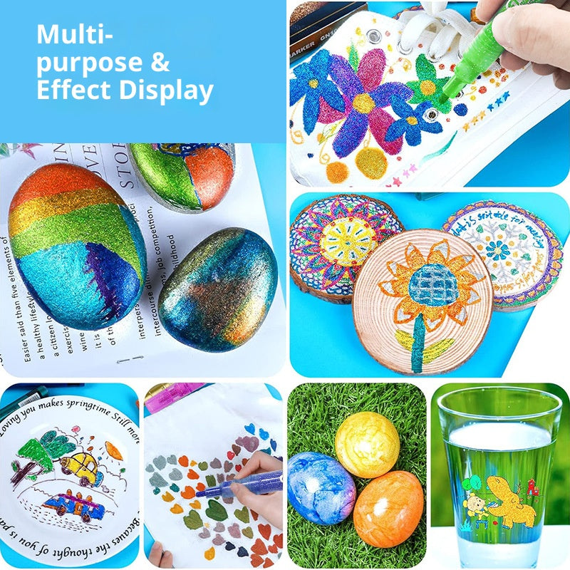 Glitter Pen/Sand Pen -Set of 12