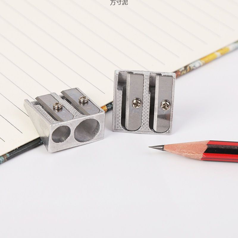 Durable Metal Pencil Sharpener-2 Holes
