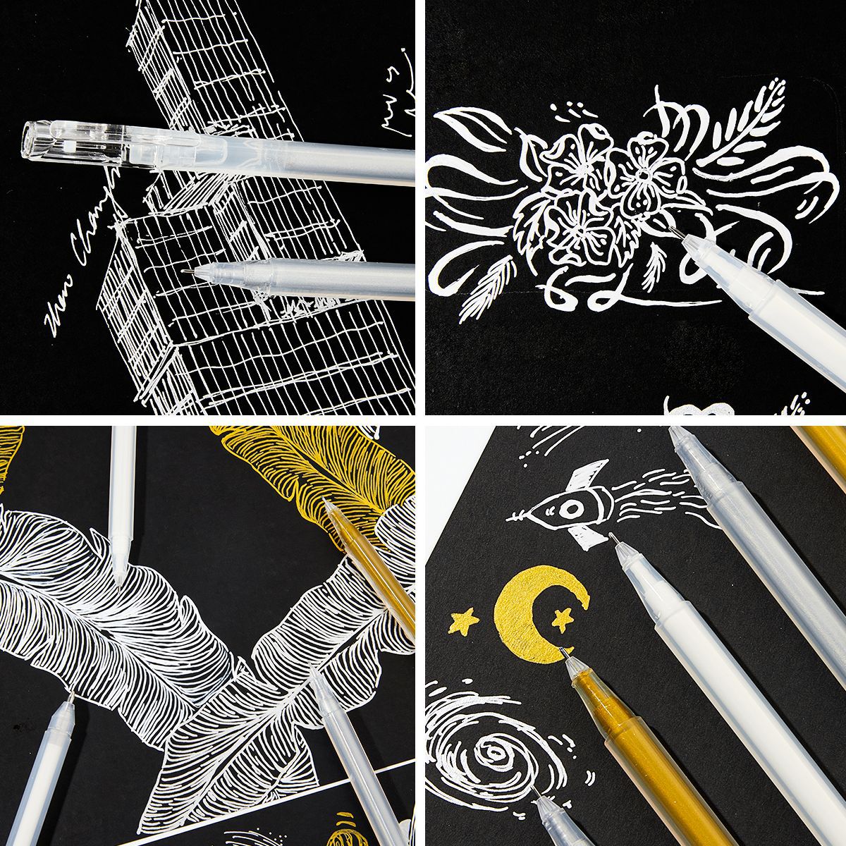 0.6mm Artistic Highlighter-Set of 9 (3 Color)