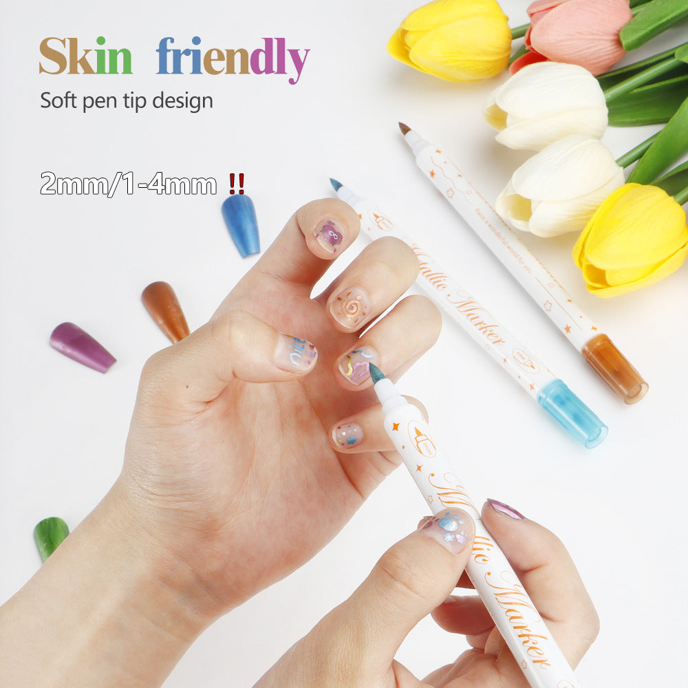 Erasable Nail Art Pen-Set of 12