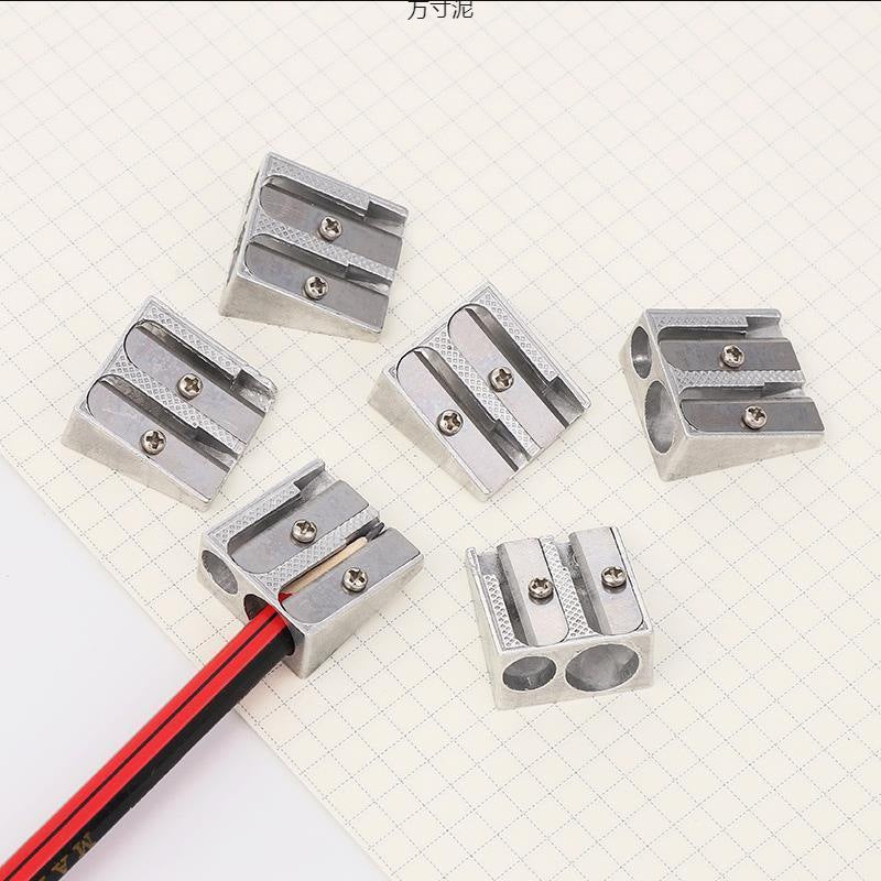 Durable Metal Pencil Sharpener-2 Holes