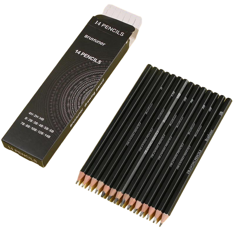 Sketching Pencils-Set of 14