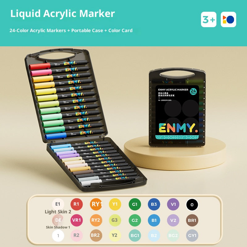 Enmy Direct-Liquid Acrylic Marker-24/36/48