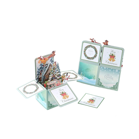 Dreamy Christmas Pop-up 3D Greeting Card