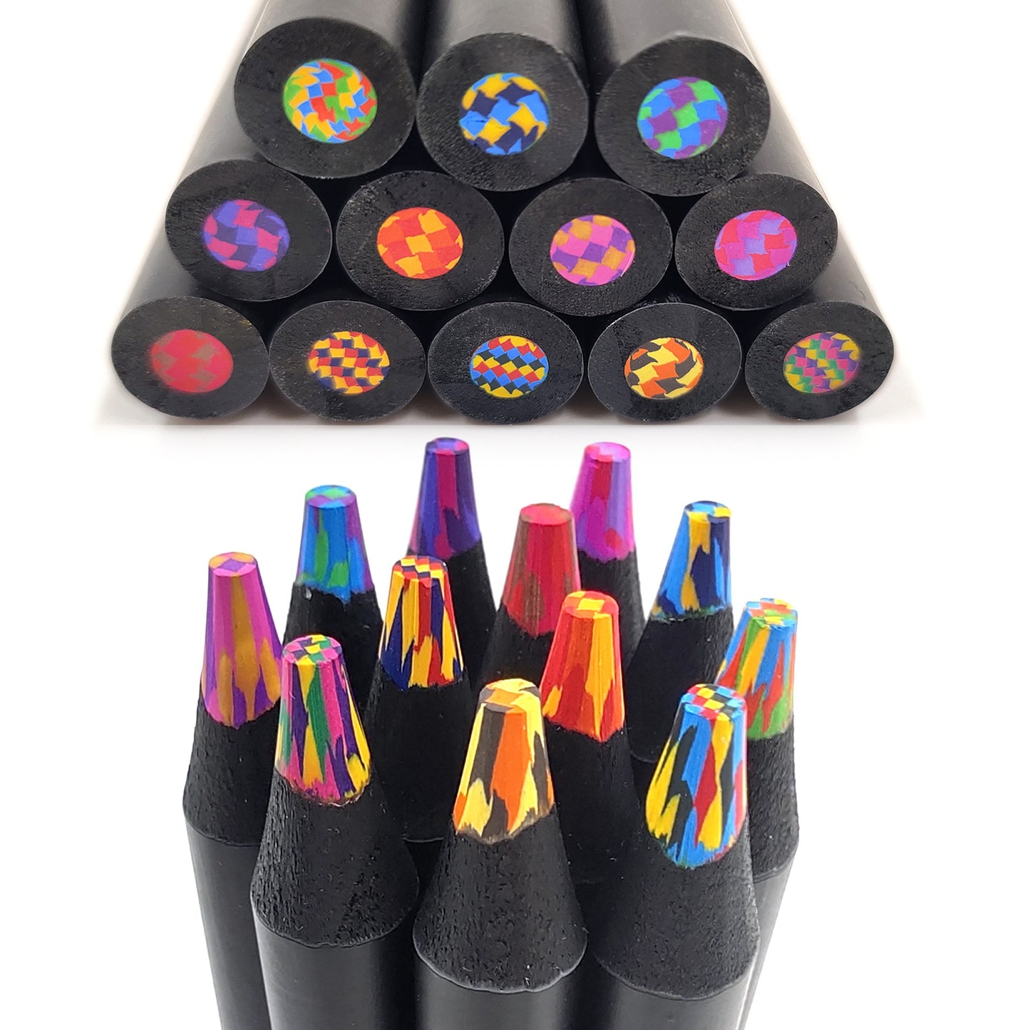 Magical Gradient Rainbow Pencil-Set of 8