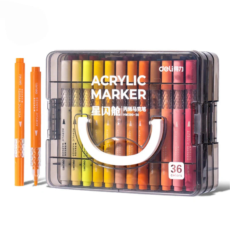 HM390 Acrylic Markers - 24/36/48/60/84 Colors