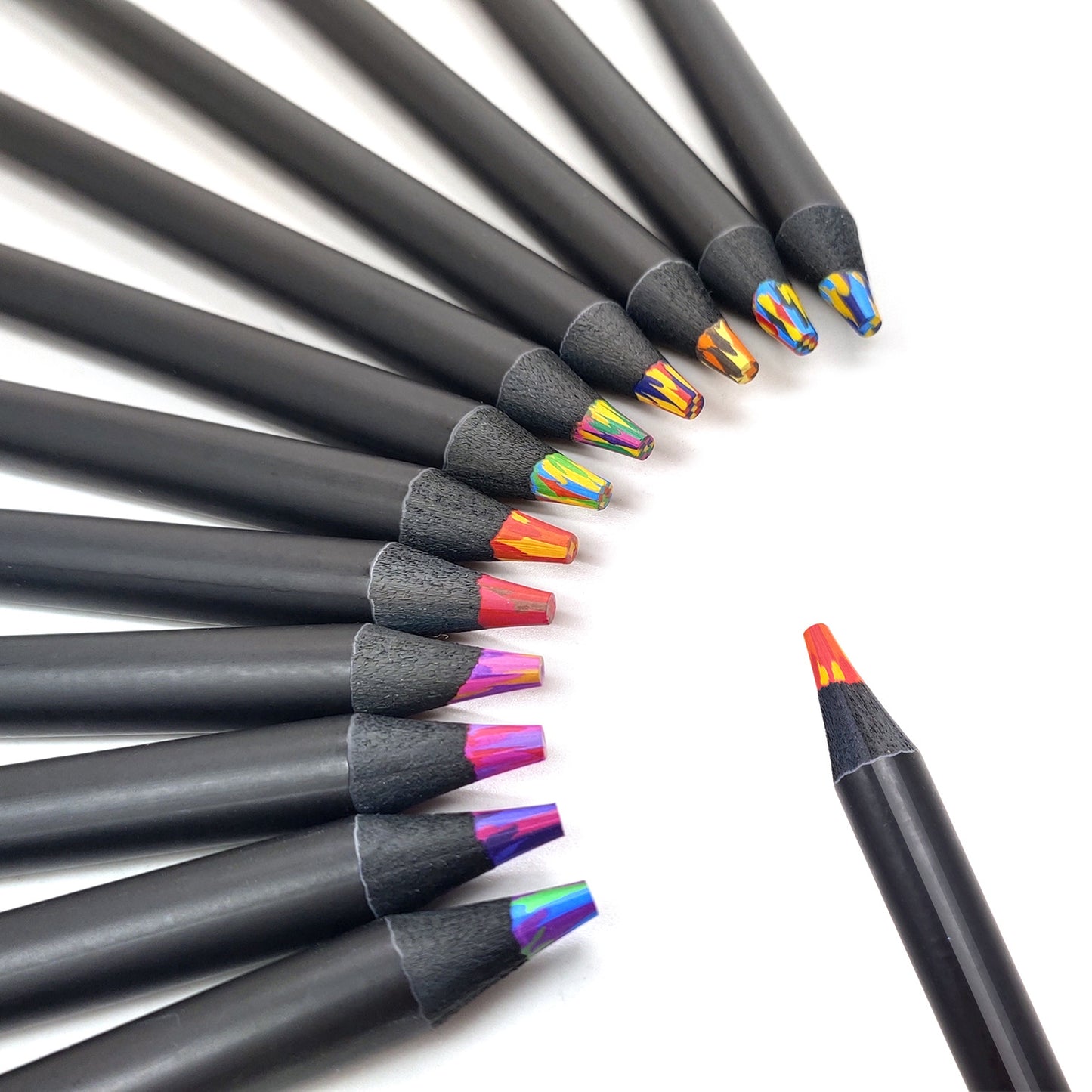 Magical Gradient Rainbow Pencil-Set of 8
