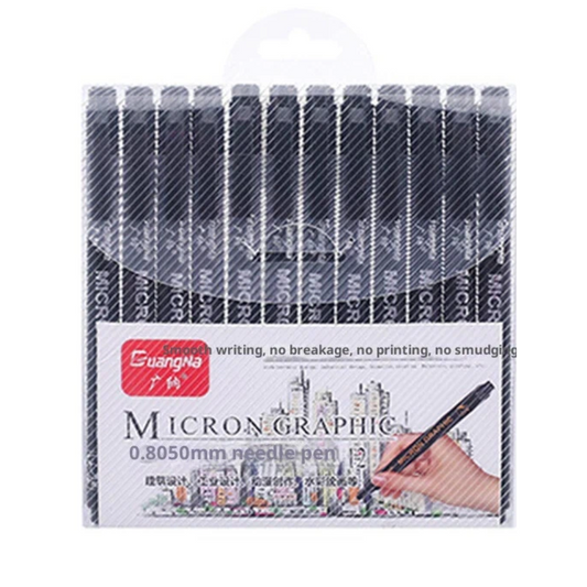 Comic Drawing Pen, Outlining Pen-Set of 12