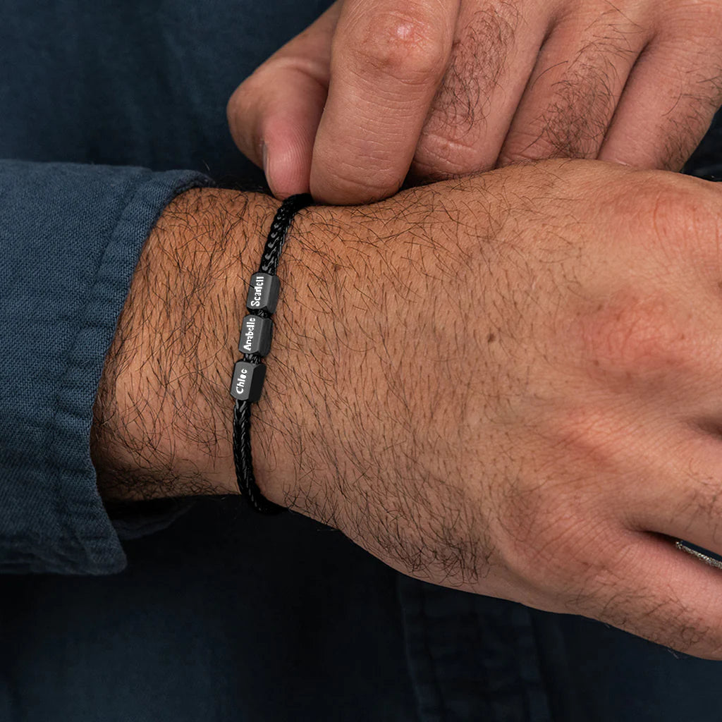 Personalize|Oliver Bracelet - Black
