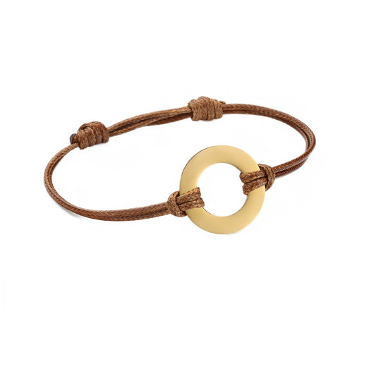 Personalize|Men's Bracelet With Names - Washer