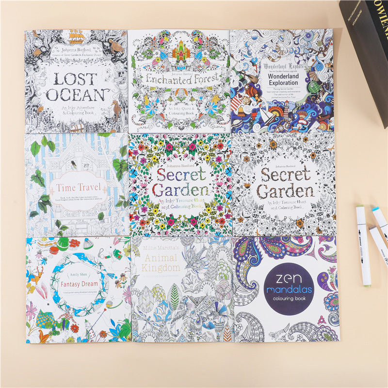 Secret Garden Coloring Book