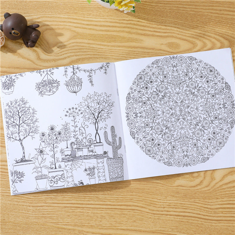 Secret Garden Coloring Book