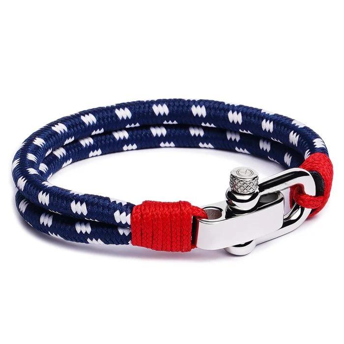 Binate Navy Blue Dotted