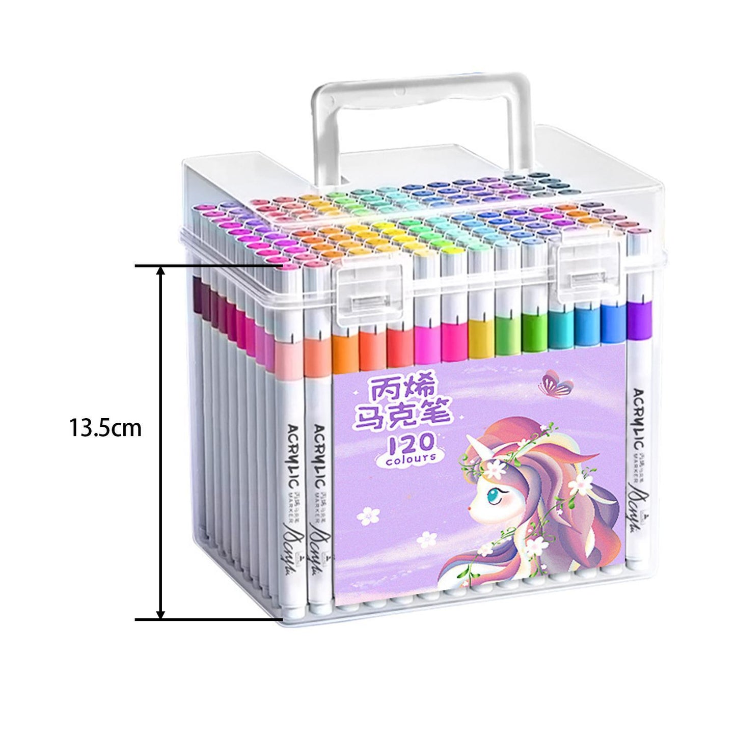120 Colors Acrylic Paint Markers Children's Cartoon Drawing Pens