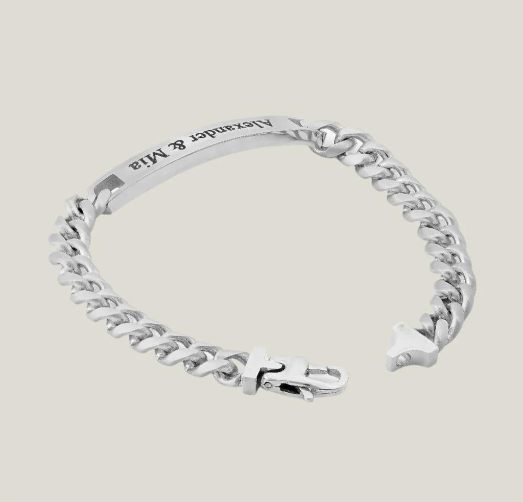 Personalize|Logan Bracelet - Silver