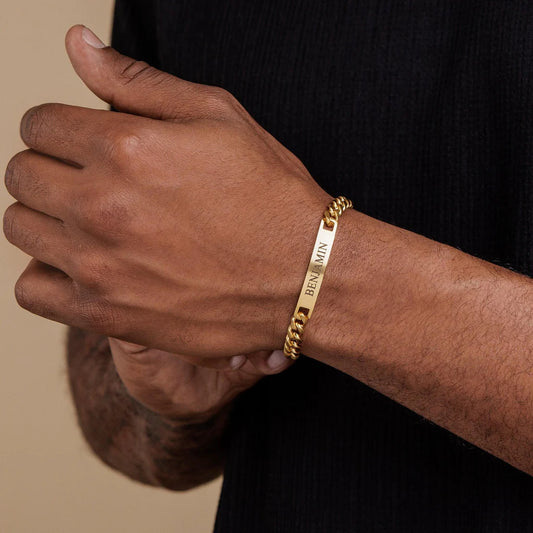 Personalize|Logan Bracelet - Gold
