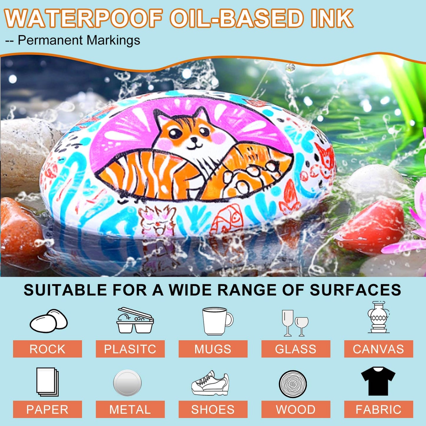 Acrylic marker-Set of 12/24/36/48/72/120