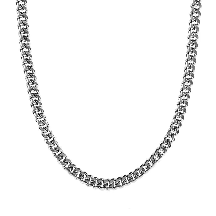 LA CUBAN CHAIN SILVER