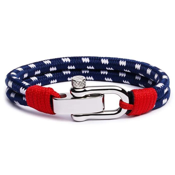 Binate Navy Blue Dotted