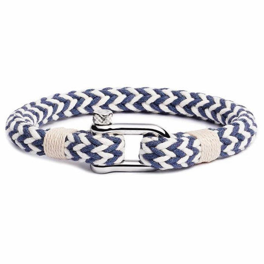 Nautical White and Blue