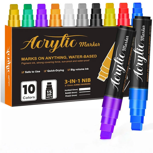 Acrylic Marker 15mm High-capacity