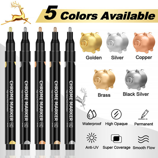 Metal Mirror Electroplated Paint Pen