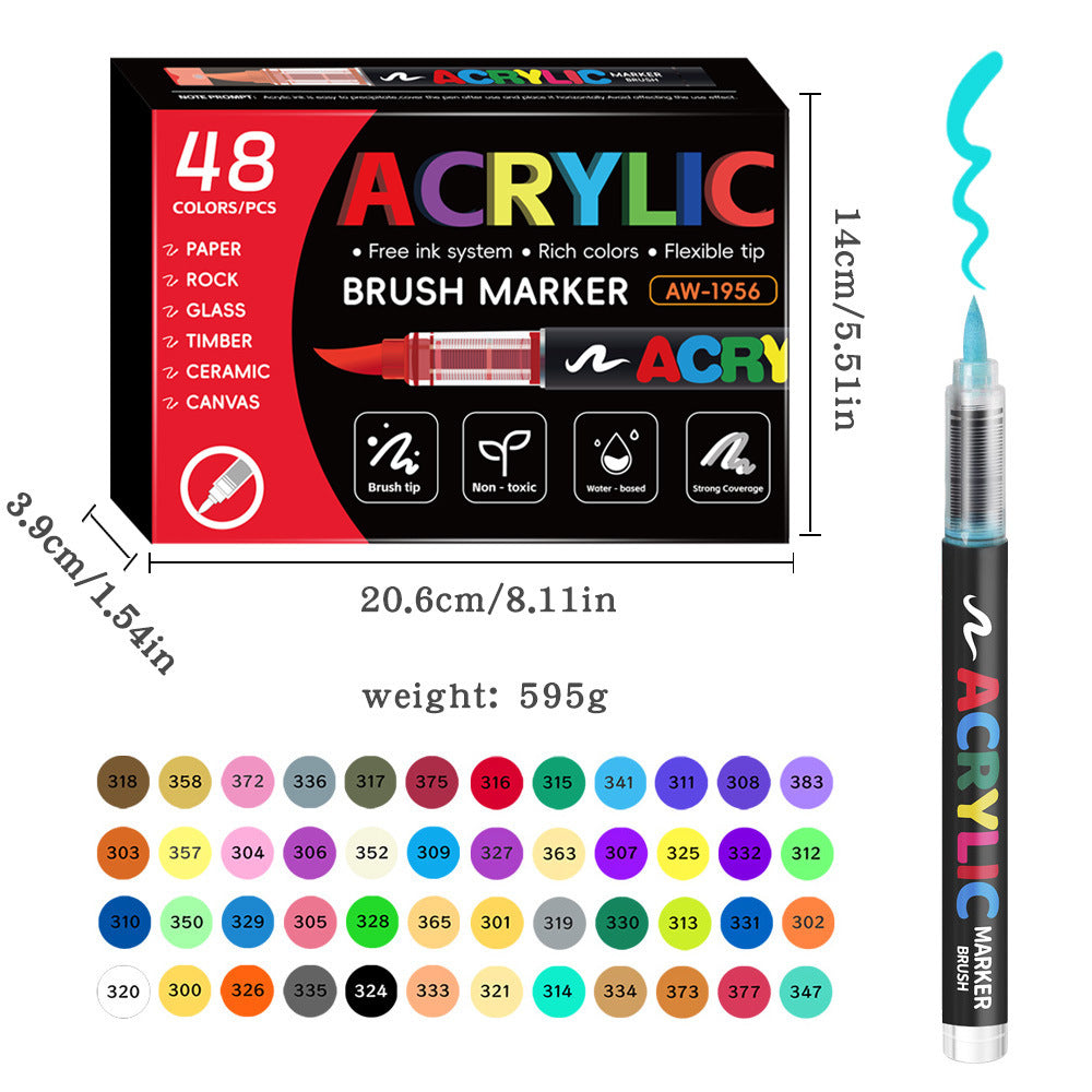 Acrylic marker-Set of 12/24/36/48/72/120
