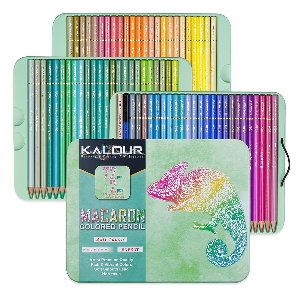 KALOUR 72 Macaron Oil-Based Colored Pencils