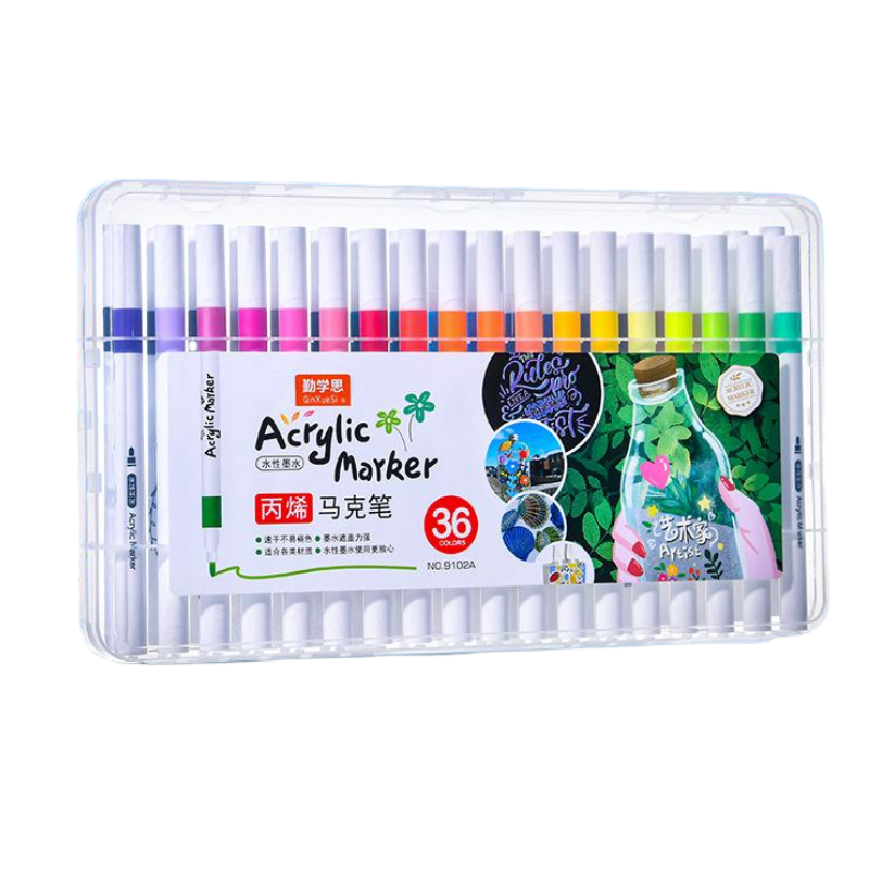 Acrylic Paint Marker Pens-Set of 24/36/48/60