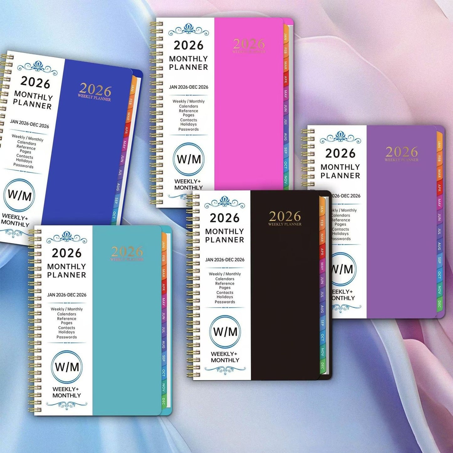2026 Planner Notebook A5 Spiral Calendar