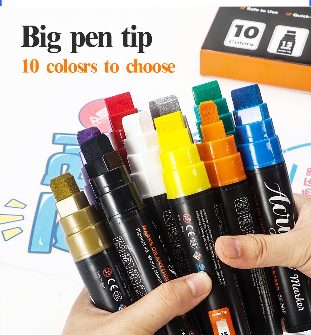 Acrylic Marker 15mm High-capacity