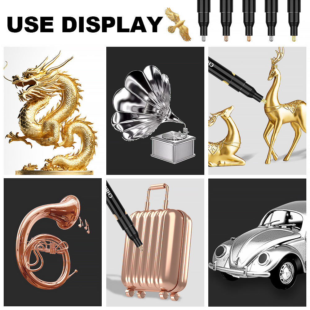 Metal Mirror Electroplated Paint Pen