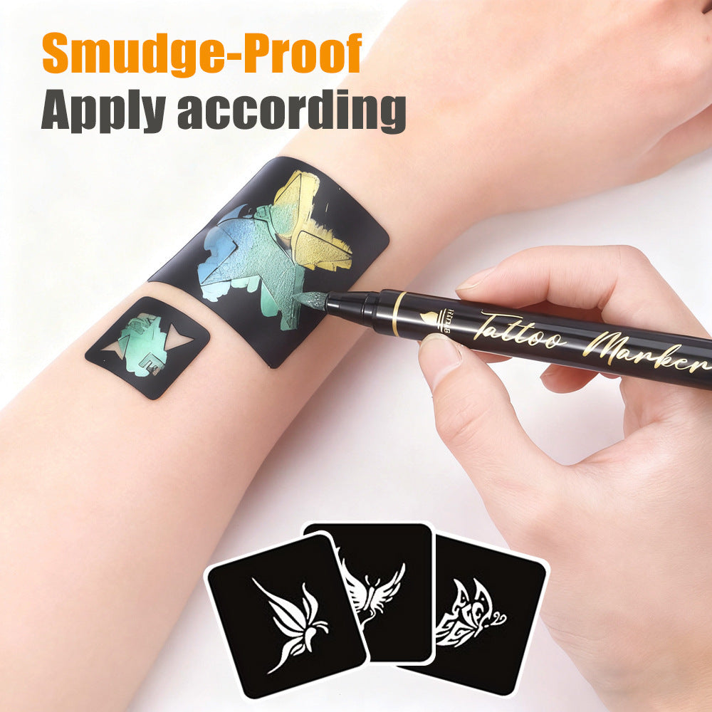Temporary Tattoo Markers Set