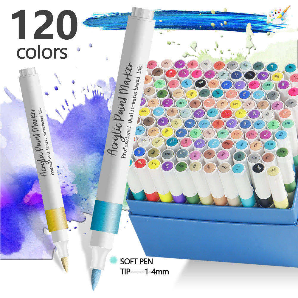 Acrylic Paint Markers Art & Doodle 120 Colors