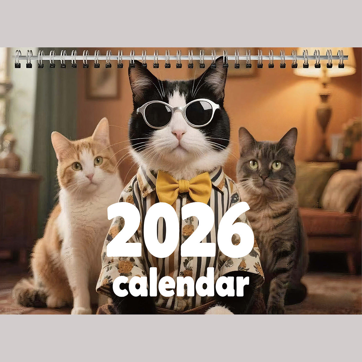 2026 New Stylish Cats Creative Calendar
