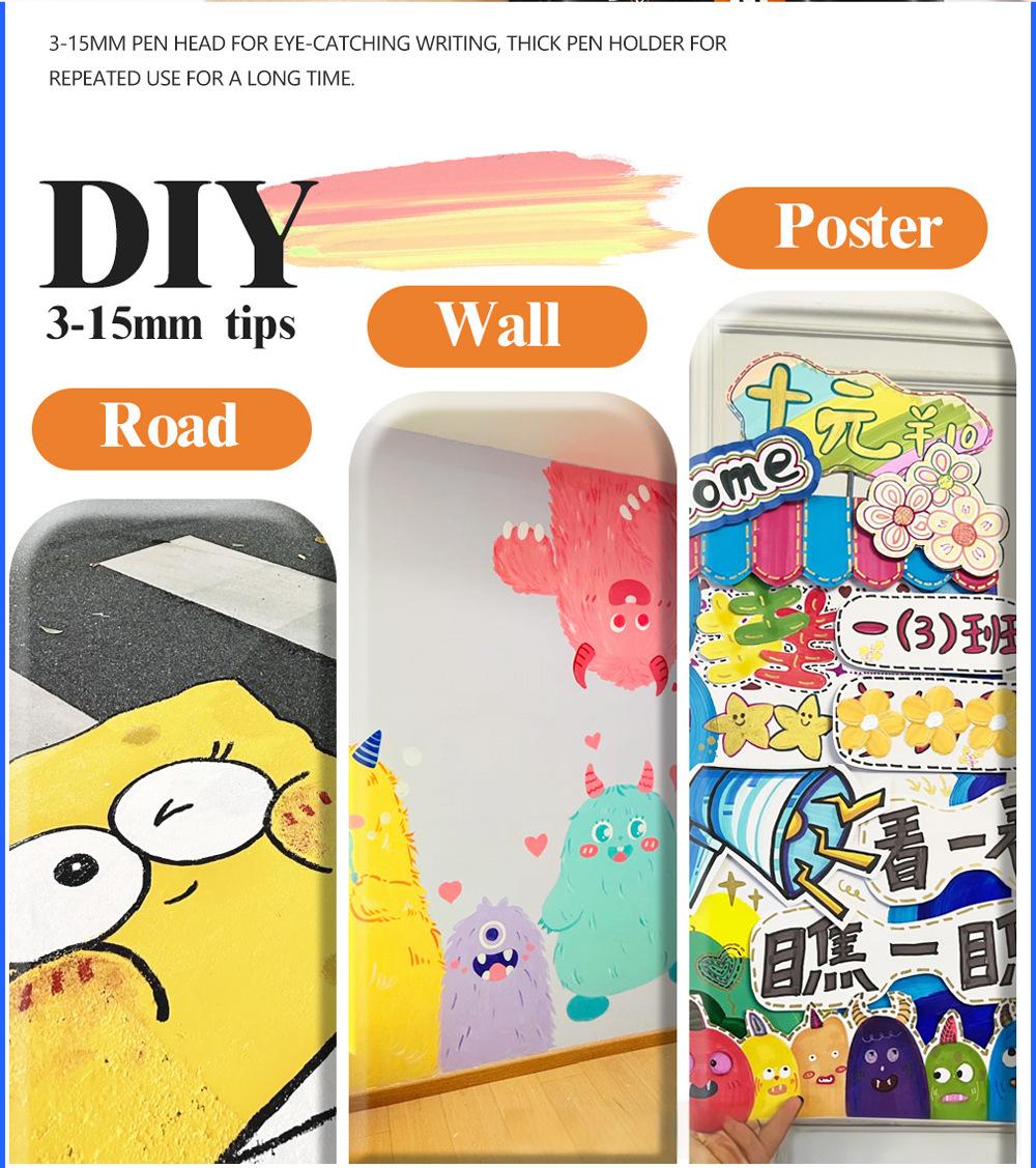 Acrylic Marker 15mm High-capacity