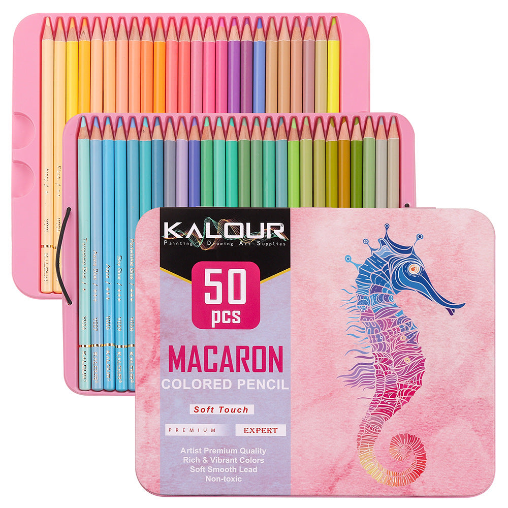 KALOUR 50 Macaron Colored Pencils